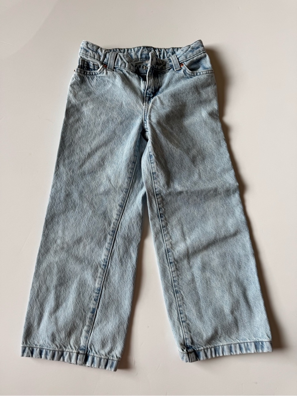 Girls Cat & Jack Light Blue Wide-Leg  Jeans